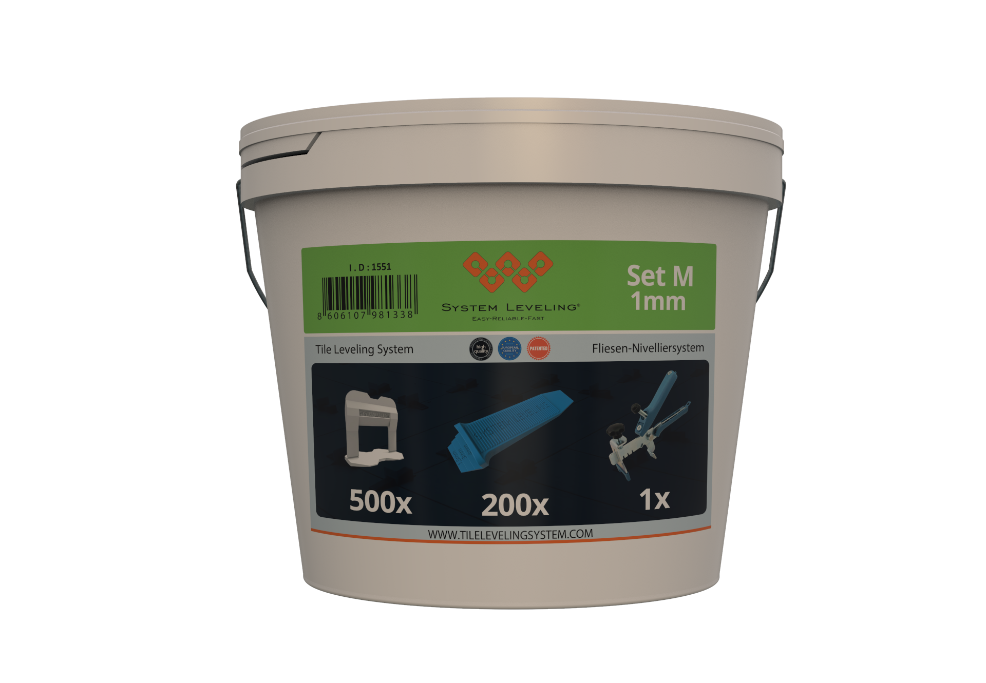 tilelevelingsystem
